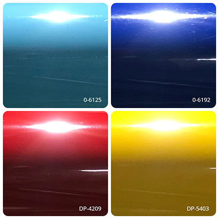 Serie Azul Brillante Amarillo Rojo - DP-5403, DP-4209, 0-4209, 0-6125, 0-6192
