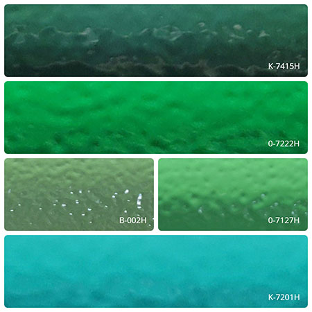 Serie Martello Verde - K-7201H, B-002H, K-7415H, 0-7127H, 0-7222H