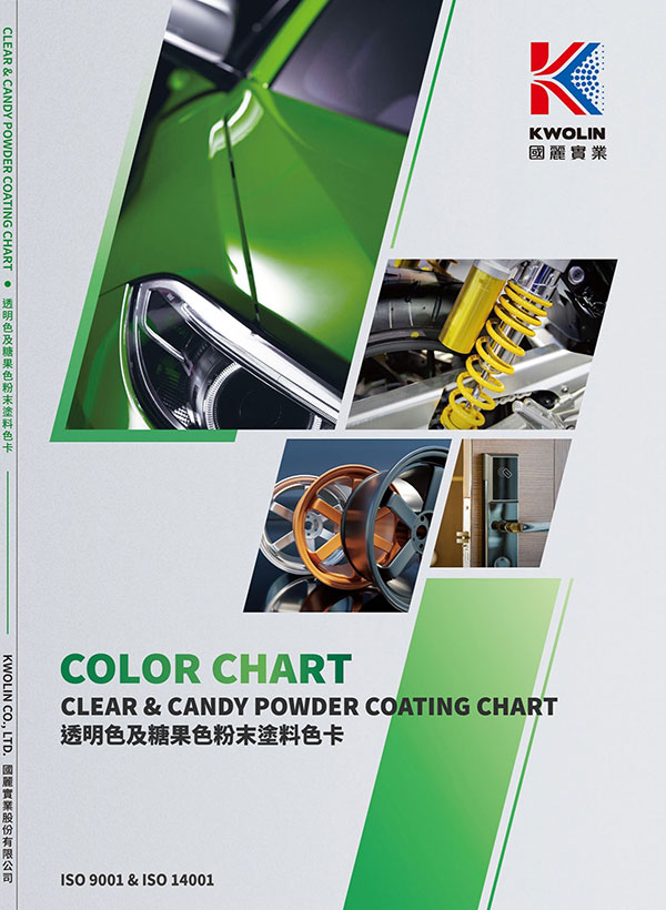 Clear Candy Powder Coating Color Chart