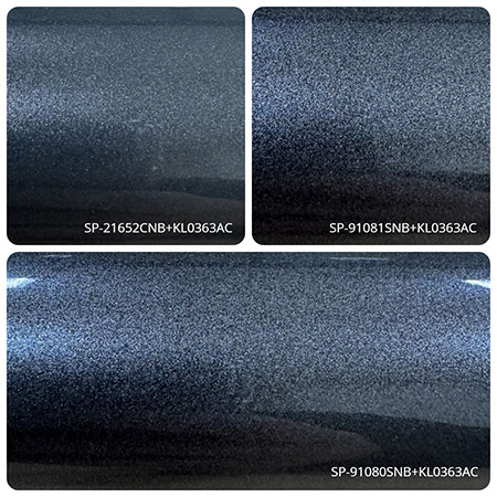 Alloy Powder Coating Gray SP Series (2-Coat) - SP-21652CNB+KL0363AC, SP-91080SNB+KL0363AC, SP-91081SNB+KL0363AC