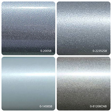 Metallic 0 Series (40°~75° Gloss) - 0-81208CNB, 0-1458SB, 0-22352SB, 0-200SB