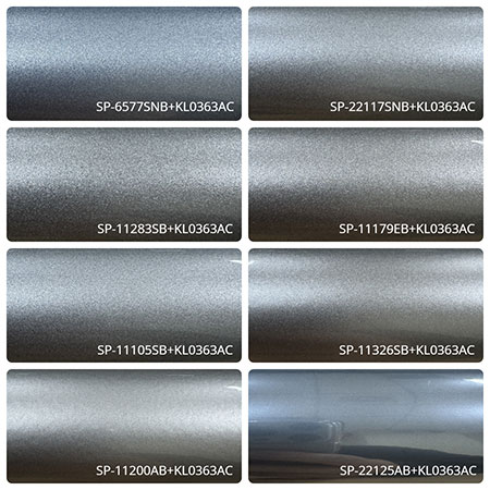 Alloy Powder Coating Silver SP Series (2-Coat) - SP-22125AB+KL0363AC
