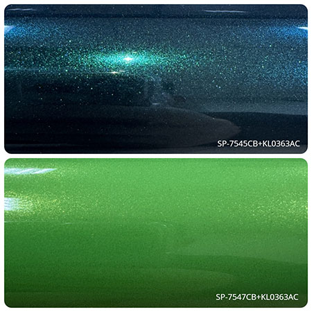 Alloy Powder Coating Green SP Series (2-Coat) - SP-7547CNB+KL0363AC, SP-7545CB+KL0363AC