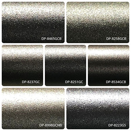 Sơn màu nâu DP vân cát kim loại - DP-8223GS, DP-8998GCNB, DP-8534GCB, DP-8251GC, DP-8237GC, DP-8258GCB, DP-8465GCB